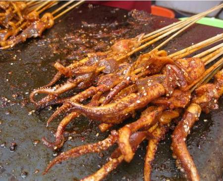 鐵板魷魚學(xué)員培訓(xùn)過程圖